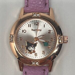 Hello Kitty Pink and Gold Kids Watch